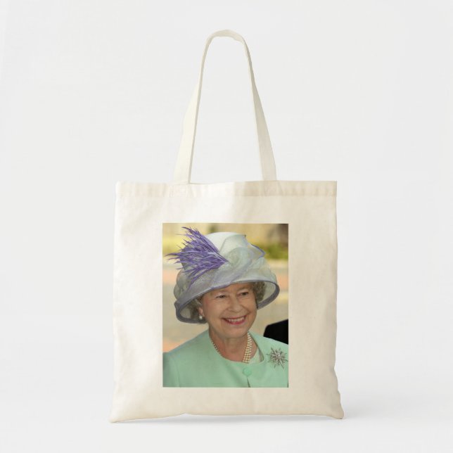 HM Queen Elizabeth II Platinum Jubilee Tote Bag (Front)