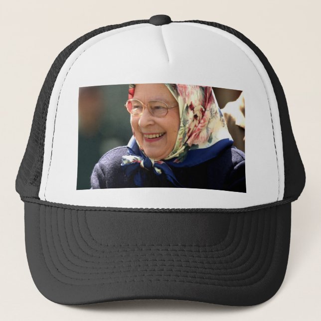 HM Queen Elizabeth II Trucker Hat (Front)