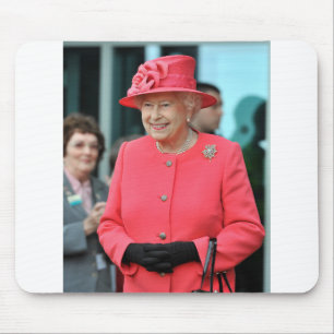 HM Queen Elizabeth II Warrington 2012 Professional Mouse Mat