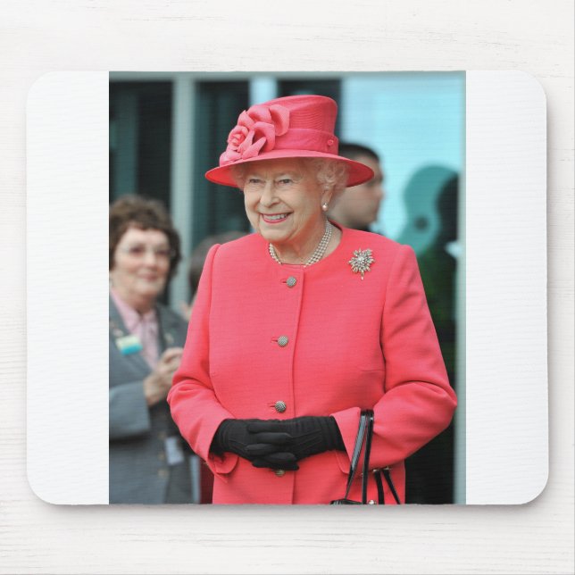 HM Queen Elizabeth II Warrington 2012 Professional Mouse Mat (Front)