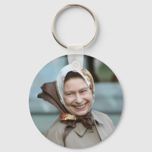 HM Queen Elizabeth II-Windsor 1983 Key Ring