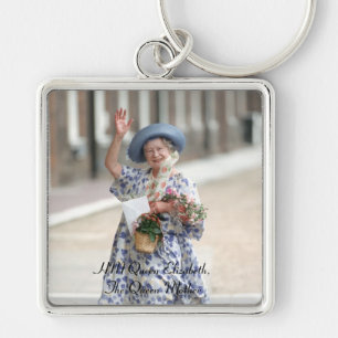 HM Queen Elizabeth The Queen-Mother 1988 Key Ring