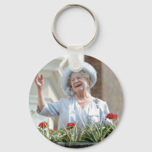 HM Queen Elizabeth, the Queen Mother 1990 Key Ring