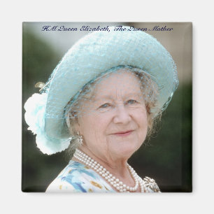 HM Queen Elizabeth, The Queen Mother Berlin 1987 Magnet