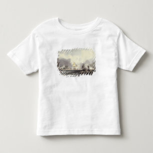 HM Ships Imogene and Andromache passing the Batter Toddler T-Shirt
