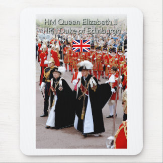 HM The Queen and HRH Prince Philip Mouse Mat