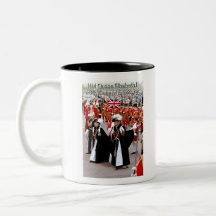 HM The Queen and HRH Prince Philip Two-Tone Coffee Mug