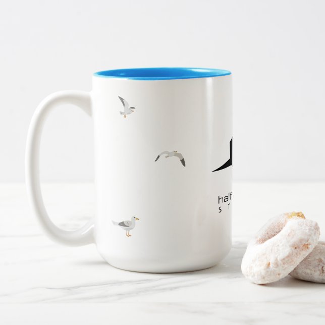 HMB Staff Mug - Special Edition Ocean Blue (With Donut)