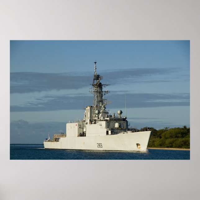 HMCS Algonquin (DDG 283) Poster (Front)