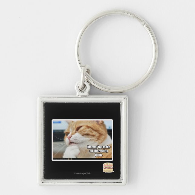 Hmmm. Key Ring (Front)