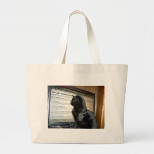 Hmmmmmm.... Large Tote Bag