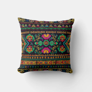 Hmong Brocade Pattern Cushion