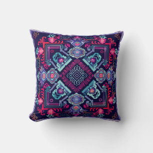 Hmong Brocade Pattern Cushion