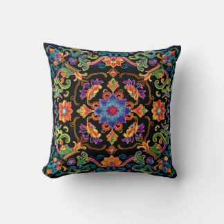 Hmong Brocade Pattern Cushion