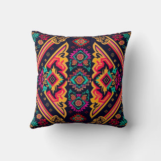 Hmong Brocade Pattern Cushion
