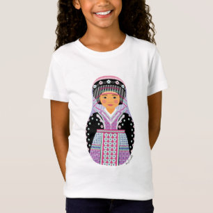 Hmong Matryoshka Girls' T-Shirt