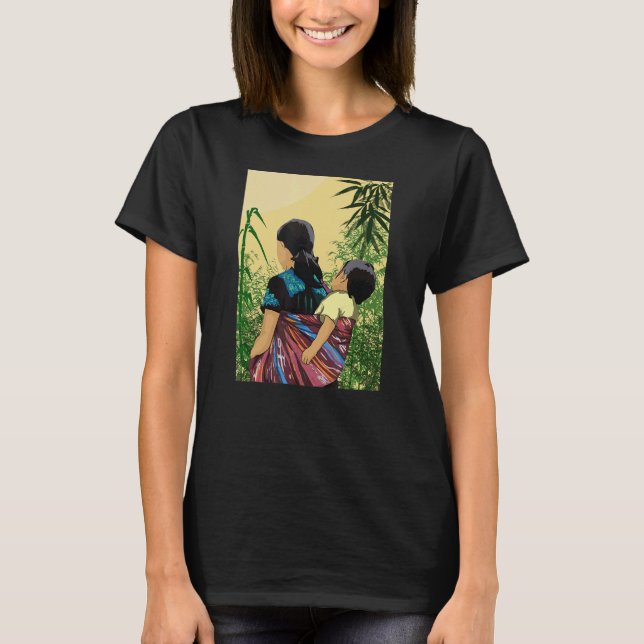 Hmong Miao Proud Traditional Mother Woman Hmoob Et T-Shirt (Front)