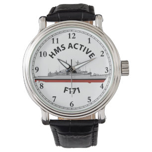 HMS ACTIVE - F171 - TYPE 21 WATCH