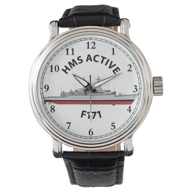 HMS ACTIVE - F171 - TYPE 21 WATCH (Front)