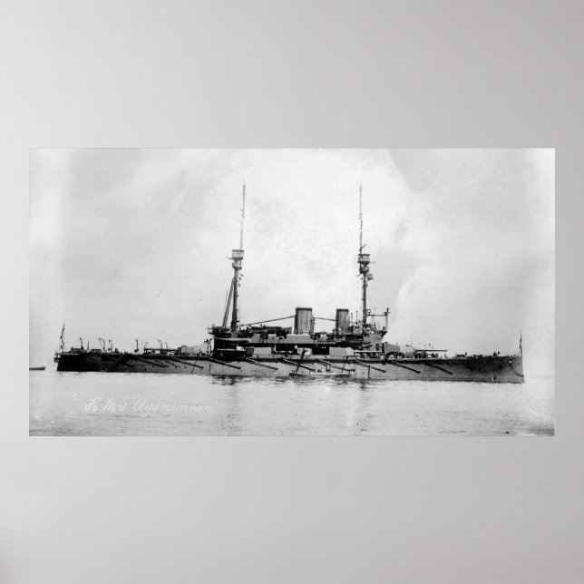 HMS Agamemnon Poster (Front)