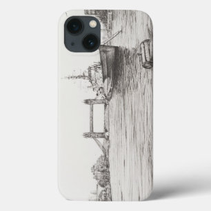 HMS Belfast on the river Thames London.2006 iPhone 13 Case