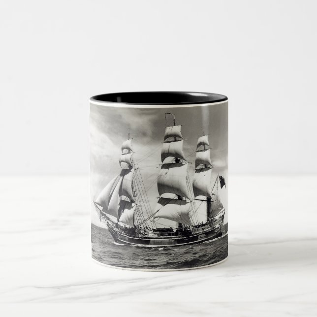 HMS Bounty Two-Tone Coffee Mug (Center)