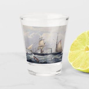 HMS Cyclops Frigate 1839 Shot Glass