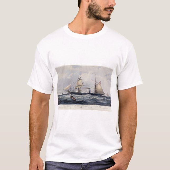 HMS Cyclops Frigate 1839 T-Shirt (Front)