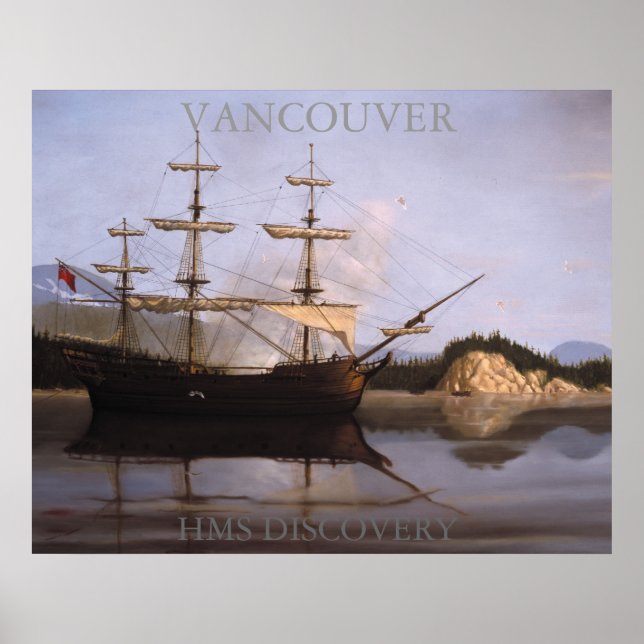 HMS Discovery Poster (Front)