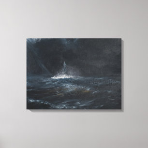 HMS Duke of York 1943 2014 Canvas Print