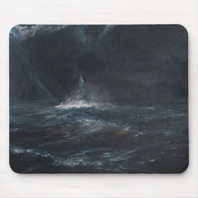HMS Duke of York 1943 2014 Mouse Mat (Front)