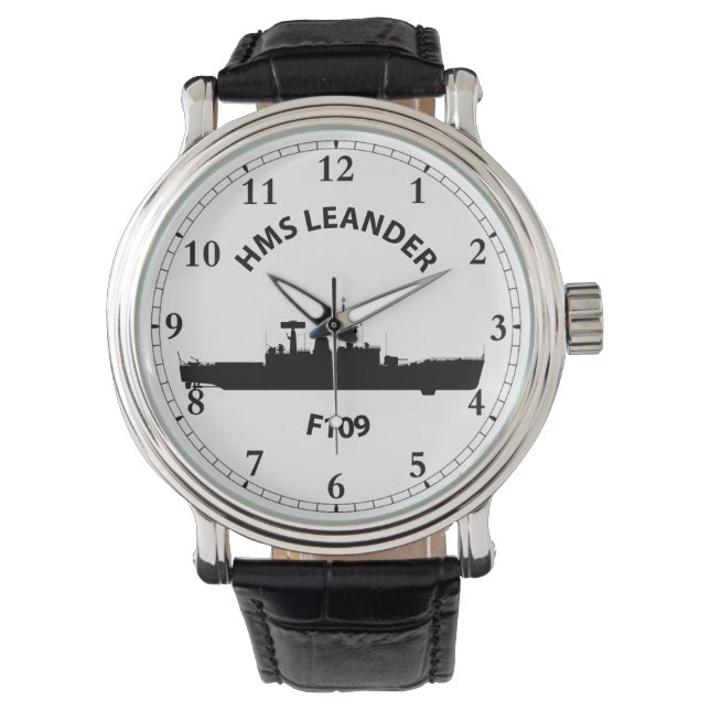 HMS Leander - F109 - Leander Orig Watch (Front)
