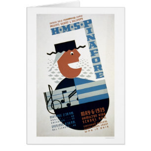 HMS Pinafore Musical 1939 WPA