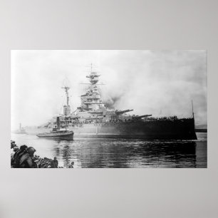 HMS Ramillies Poster