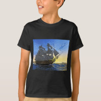 HMS Victory at Dawn