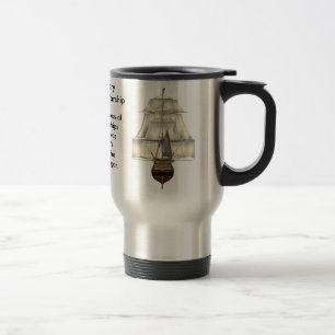 HMS Victory British Warship Travel Mug