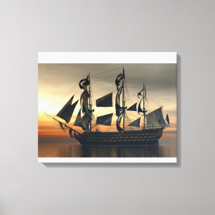 HMS VICTORY CANVAS PRINT