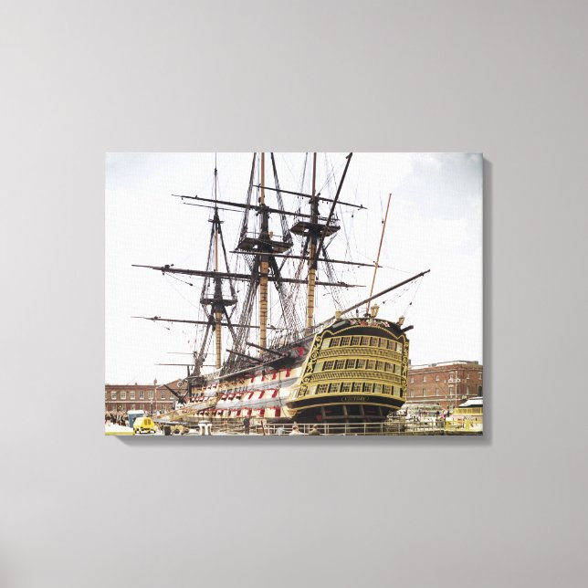 HMS Victory Canvas Print (Front)
