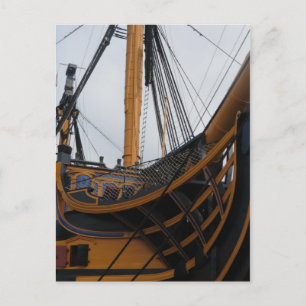 HMS VICTORY - PORTSMOUTH - UK - NELSON'S WARSHIP POSTCARD