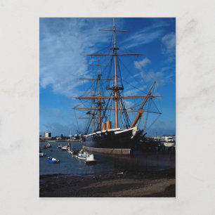 HMS Warrior", Portsmouth, England Postcard