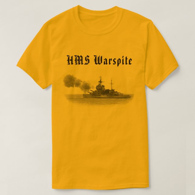 HMS Warspite 03 T-Shirt (Design Front)
