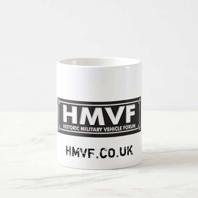 HMVF Mug White Logo (Center)