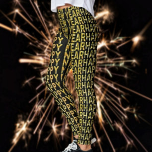 HNY-Yellow Gold Leggings