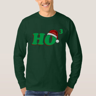 Ho 3 (Cubed) Funny Christmas Shirt