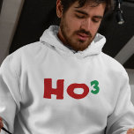 Ho 3 Playful Christmas Hoodie<br><div class="desc">The phrase "Ho Ho Ho" is a well-known expression associated with Santa,  and it's often used to convey the jolly and festive nature of his character.</div>