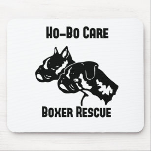Ho-Bo Care Boxer Rescue Mouse Mat