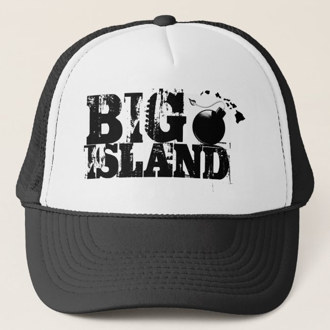 Ho Brah!...,Big Island Bomb (Trucker Hat) Trucker Hat (Front)