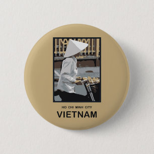 Ho Chi Minh City Vietnam 6 Cm Round Badge