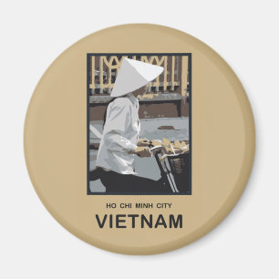 Ho Chi Minh City Vietnam Magnet