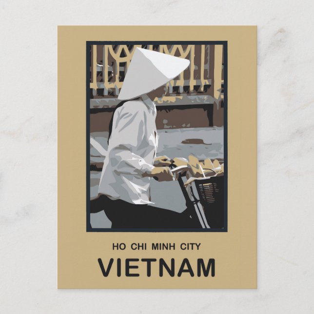 Ho Chi Minh City Vietnam Postcard (Front)